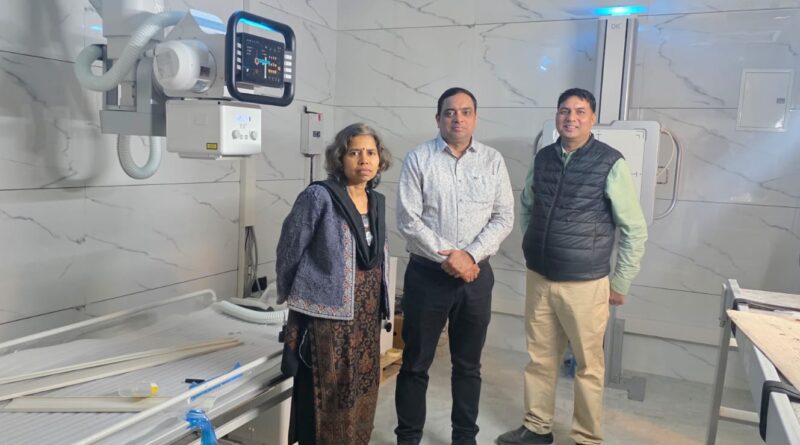 दून मेडिकल कॉलेज में आधुनिक डायनेमिक डिजिटल रेडियोग्राफी मशीन स्थापित