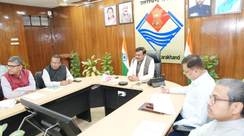 मुख्य सचिव की अध्यक्षता में हुई राज्य ब्रॉडबैंड समिति की बैठक