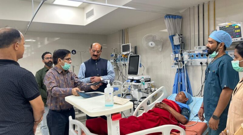 स्वास्थ्य मंत्री ने ऋषिकेश स्थित राजकीय चिकित्सालय का निरीक्षण किया