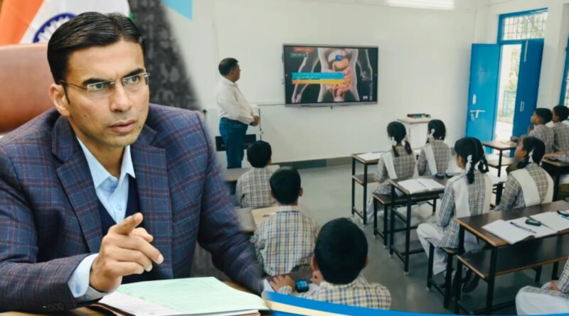जिले के सरकारी स्कूलों को मिली डिजिटल रफ्तार, सभी 168 विद्यालयों में पहुंचे स्मार्ट टीवी; स्मार्ट टीवी इंस्टालेशन कार्य प्रारंभ