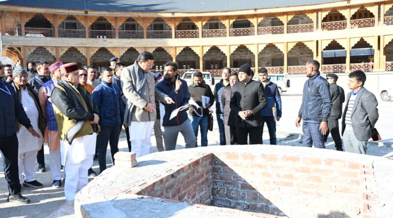 मुख्यमंत्री धामी ने ग्राउंड जीरो पर उतरकर बद्रीनाथ धाम मास्टर प्लान की गहन समीक्षा की