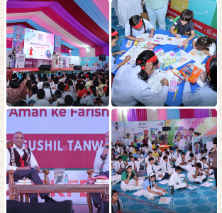 दून पुस्तक महोत्सव के सातवें दिन चिल्ड्रन कॉर्नर का माहौल उत्साह और रचनात्मकता से भरपूर रहा, 1200 से अधिक विद्यार्थियों ने भाग लिया