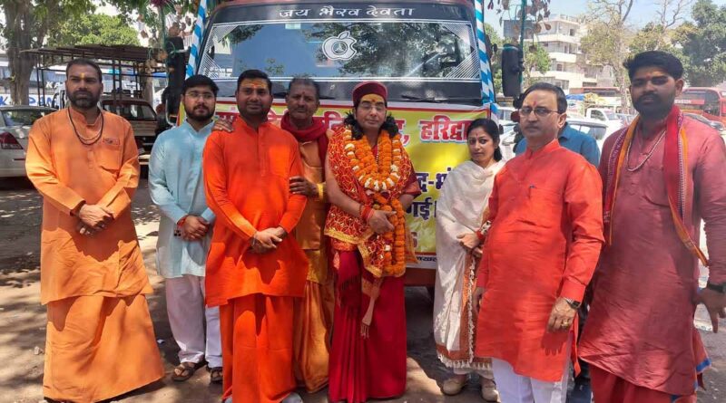 हरिद्वार मनसा देवी मंदिर से गंगोत्री धाम भेजा गया प्रसाद, 19 अप्रैल को खुलेंगे कपाट