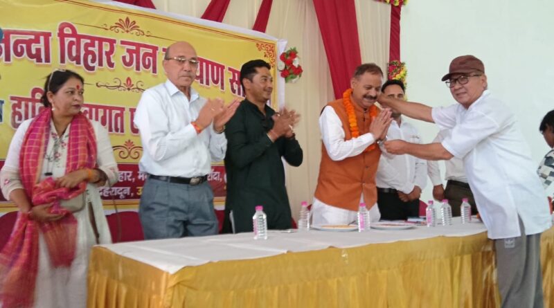 नकरौंदा में जनकल्याण समिति ने आयोजित की चर्चा वार्ता, विकास कार्यों पर विधायक बृजभूषण गैरोला का जताया आभार
