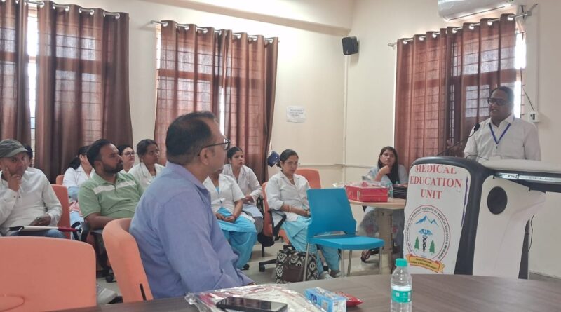 राजकीय मेडिकल कॉलेज अल्मोड़ा में ‘ट्रांसफ्यूजन प्रैक्टिस एवं गाइडलाइन्स’ पर संपन्न हुआ भव्य सीएमई (CME) कार्यक्रम