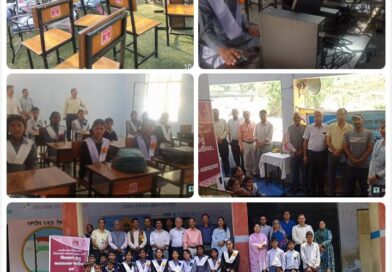 ओएनजीसी ने सीएसआर के तहत राजकीय इंटर कालेज मोख की प्रदान की शिक्षण सामग्री