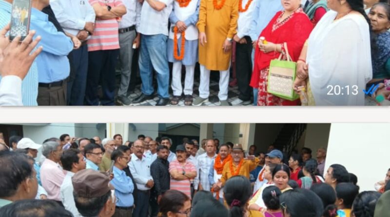 नत्थनपुर की जनता ने विकास कार्यों के लिए जताया आभार, डोईवाला विधायक बृजभूषण गैरोला का किया अभिनंदन