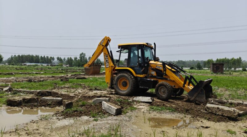 अवैध प्लॉटिंग और निर्माणों पर एमडीडीए का बड़ा एक्शन, 100 बीघा अवैध प्लॉटिंग ध्वस्त, कई बहुमंजिला निर्माण सील