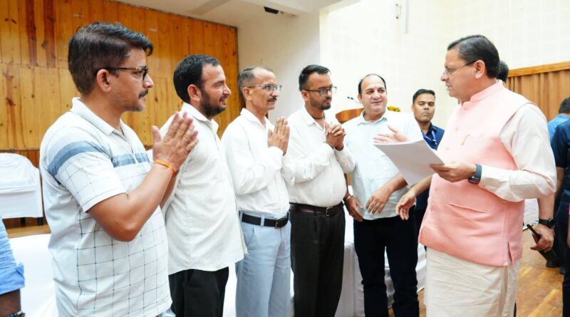 सीएम धामी से मिला वीबीजी-रामजी प्रतिनिधिमंडल, समायोजन और स्थायीकरण का मिला आश्वासन