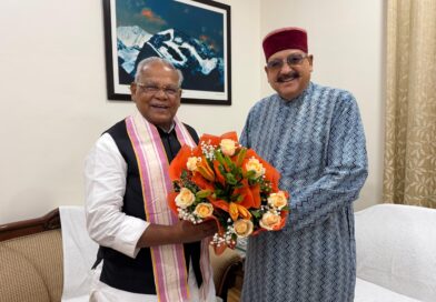 कैबिनेट मंत्री सतपाल महाराज ने केंद्रीय मंत्री जीतन राम मांझी से की शिष्टाचार भेंट