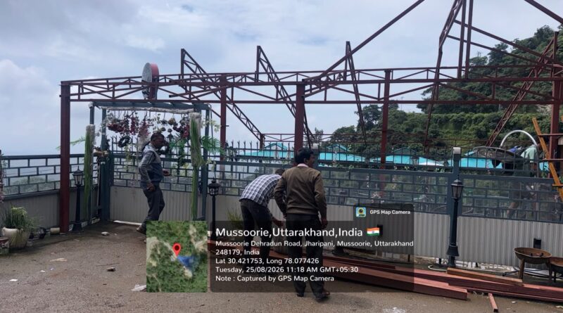 बिना स्वीकृत मानचित्र के निर्माण पर एमडीडीए की कार्रवाई, दो प्लेटफार्म सील