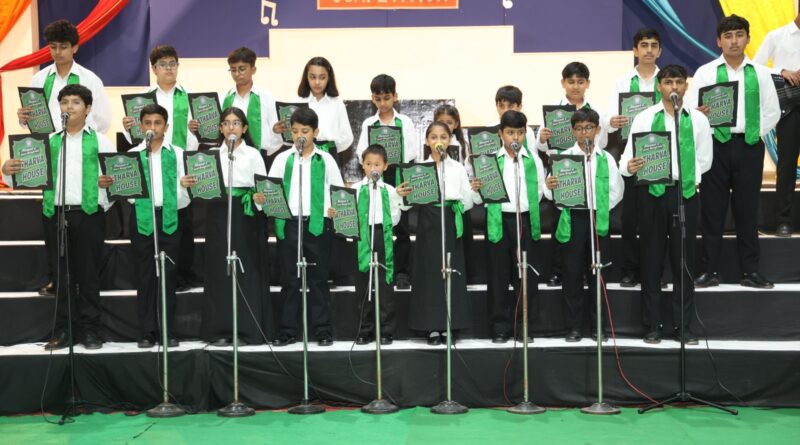 द आर्यन स्कूल में वार्षिक इंटर-हाउस संगीत एवं नृत्य प्रतियोगिता आयोजित, अथर्वा सदन ने जीती ओवरऑल चैंपियनशिप ट्रॉफी