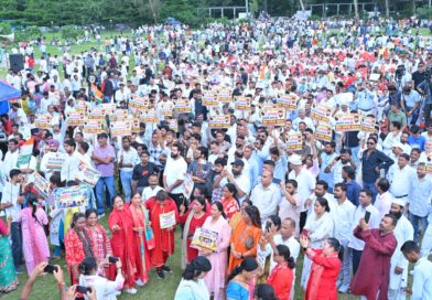 हल्द्वानी के ‘शुद्धिकरण’ के खिलाफ कांग्रेस का हल्ला बोल, मुख्यमंत्री आवास कूच में उमड़ा जनसैलाब