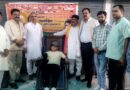 सीएम के जन्मदिन पर रक्तदान एवं स्वास्थ्य जांच शिविर आयोजित