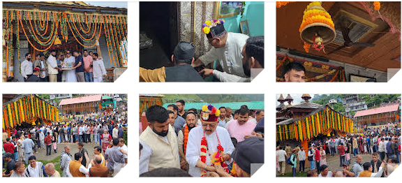 पर्यटन मंत्री महाराज ने किया राजकीय जागड़ा मेले का शुभारंभ