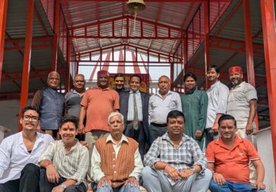 77वें रामलीला महोत्सव से पहले राजपुर में विधि-विधान से हुआ रंगमंच पूजन