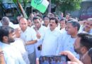 लोकतंत्र और संविधान की रक्षा के लिए सड़क पर उतरी कांग्रेस, चुनाव प्रक्रिया में पारदर्शिता की मांग