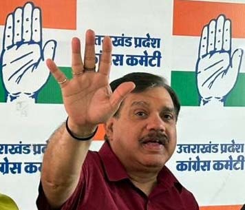 भाजपा के पास कोई मुद्दा नहीं, प्रीतम सिंह जी की लोकप्रियता से बौखलाई है भाजपा:  कांग्रेस उपाध्यक्ष राजीव महर्षि