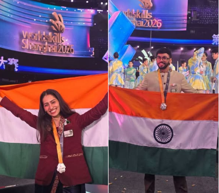 शंघाई में चमकी देवभूमि की प्रतिभा, रिटेल सेल्स और इंडस्ट्रियल डिजाइन टेक्नोलॉजी में हासिल किया देश के लिए रजत