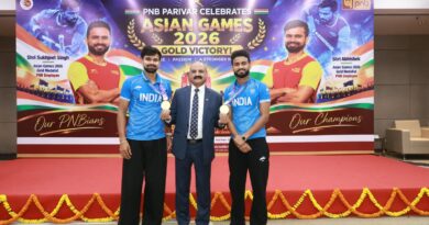 पीएनबी ने एशियाई खेल 2026 में शानदार प्रदर्शन के लिए हॉकी ओलंपियन, अर्जुन पुरस्कार विजेता एवं पीएनबी परिवार के गर्वान्वित सदस्य अभिषेक और सुखजीत सिंह का किया सम्मान